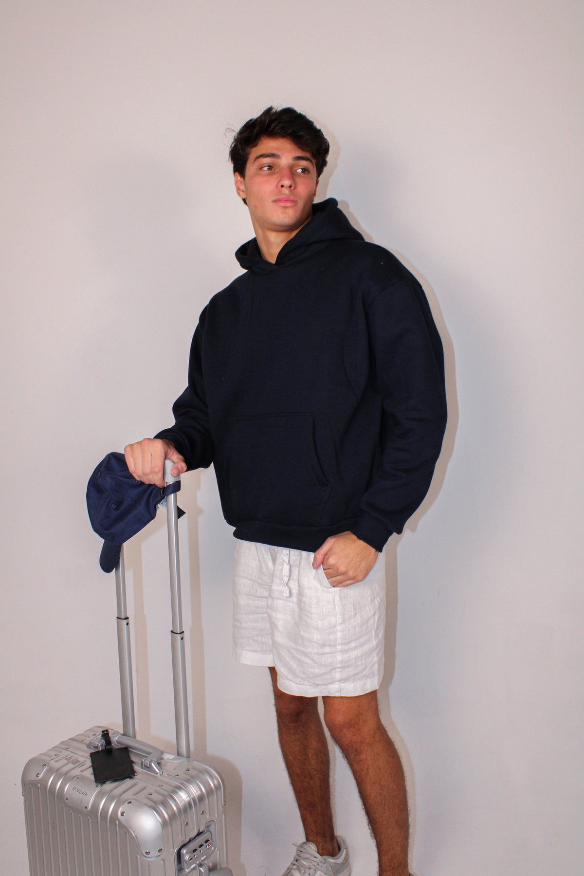 Hoodie MonttCo Relief Azul Navy
