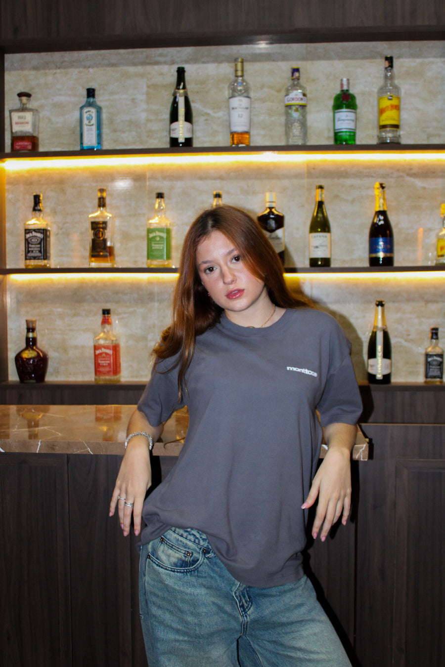 Camiseta MonttCo Private Club Chumbo