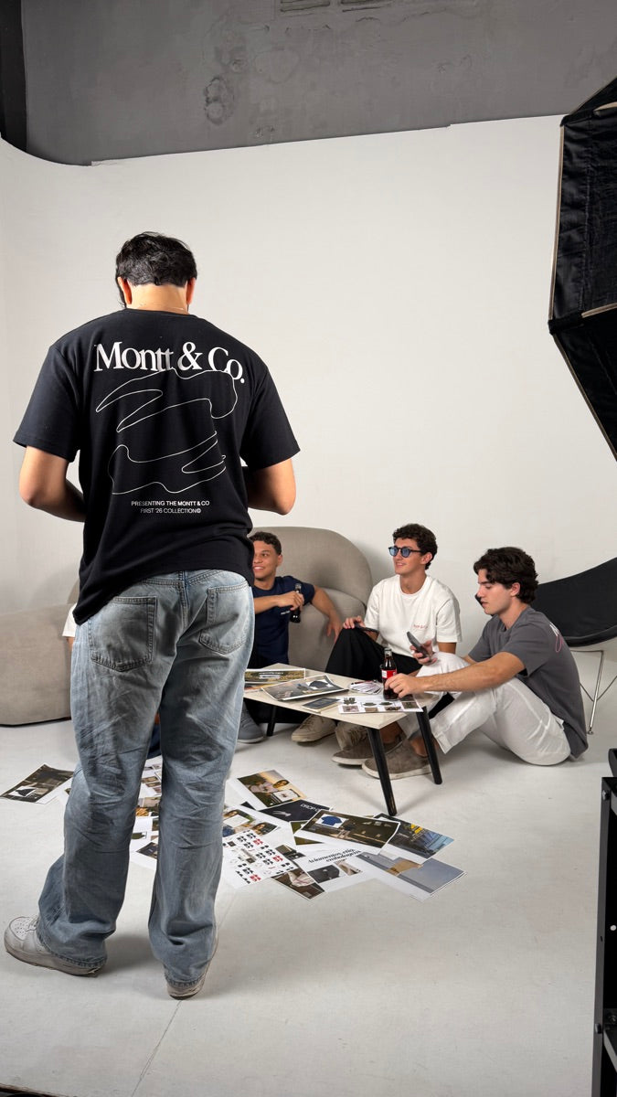 Bastidores de uma sessão de fotos